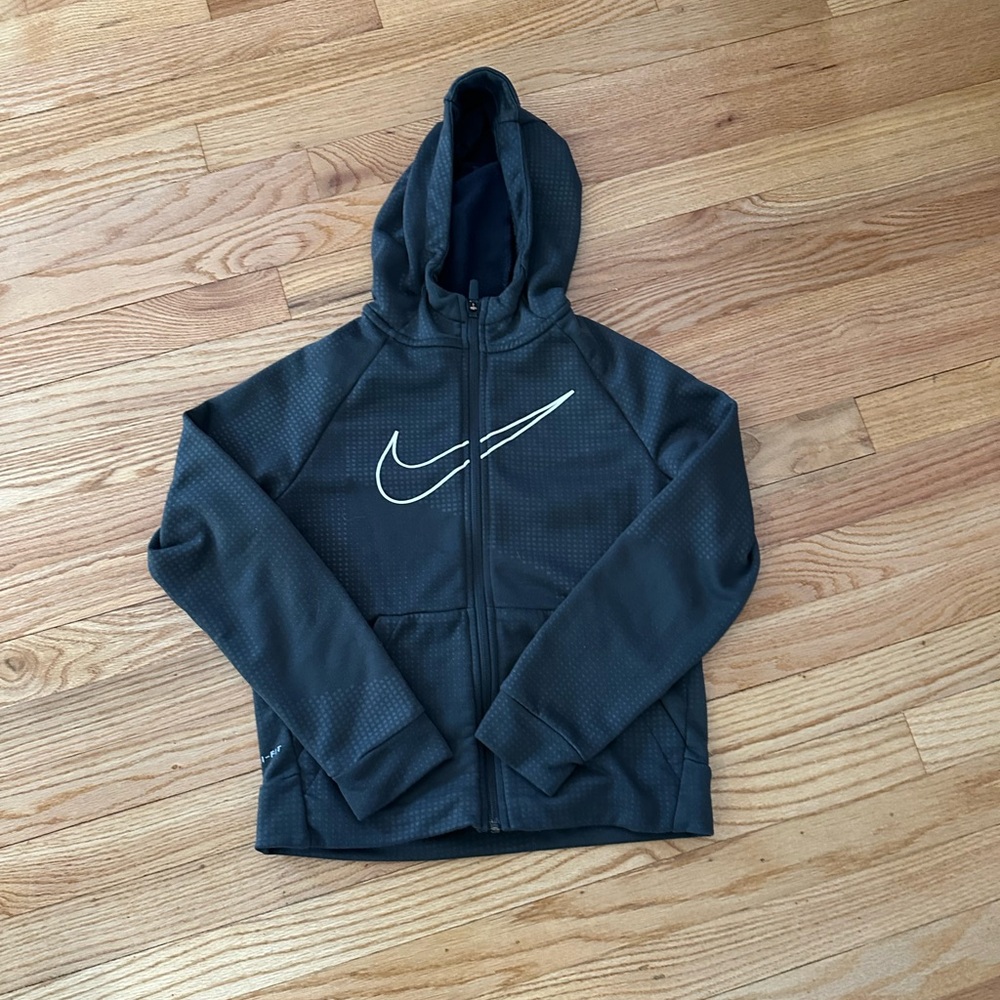 Nike Black Zip-Up Hoodie